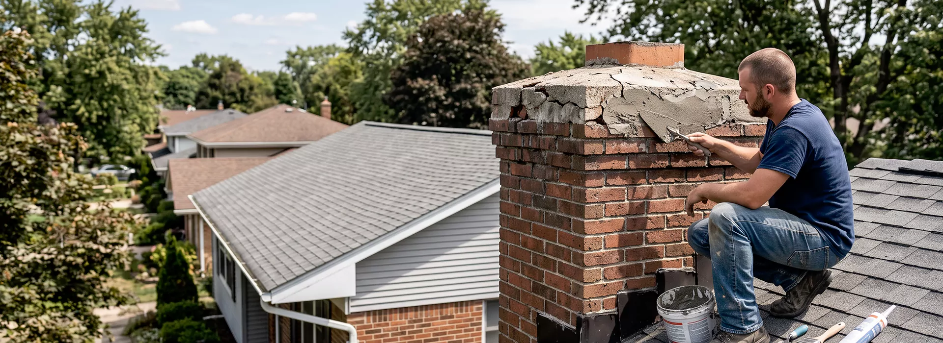 Chimney Crown Repair Compton, CA