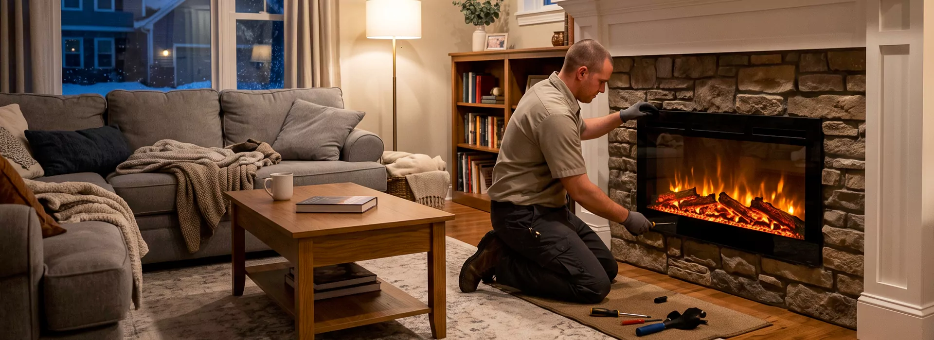 Electric Fireplace Installation Compton in Compton