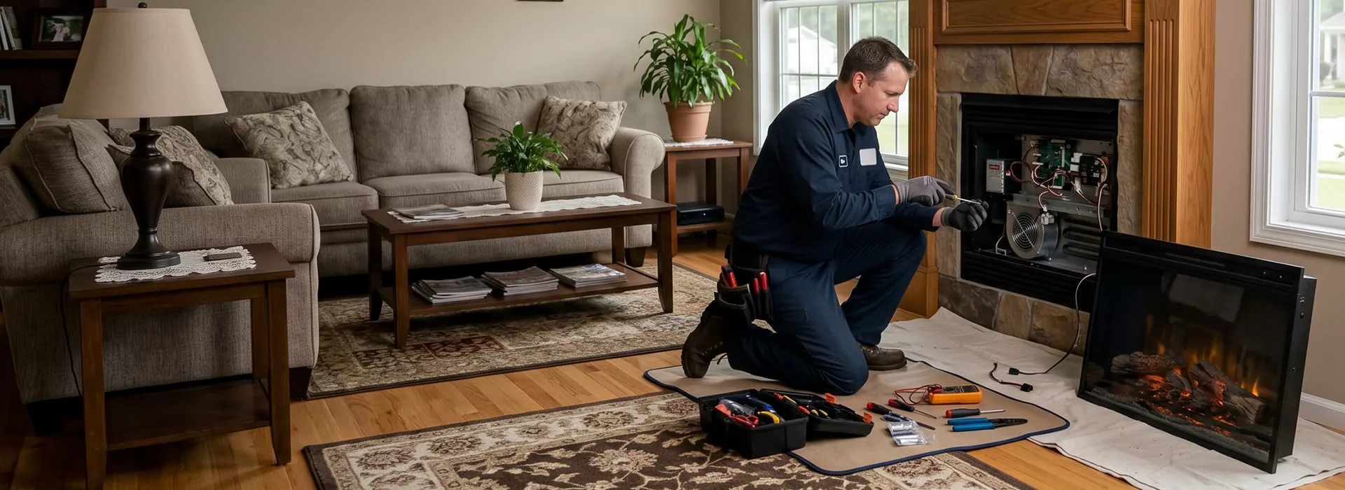 Electric Fireplace Repair in Compton, CA