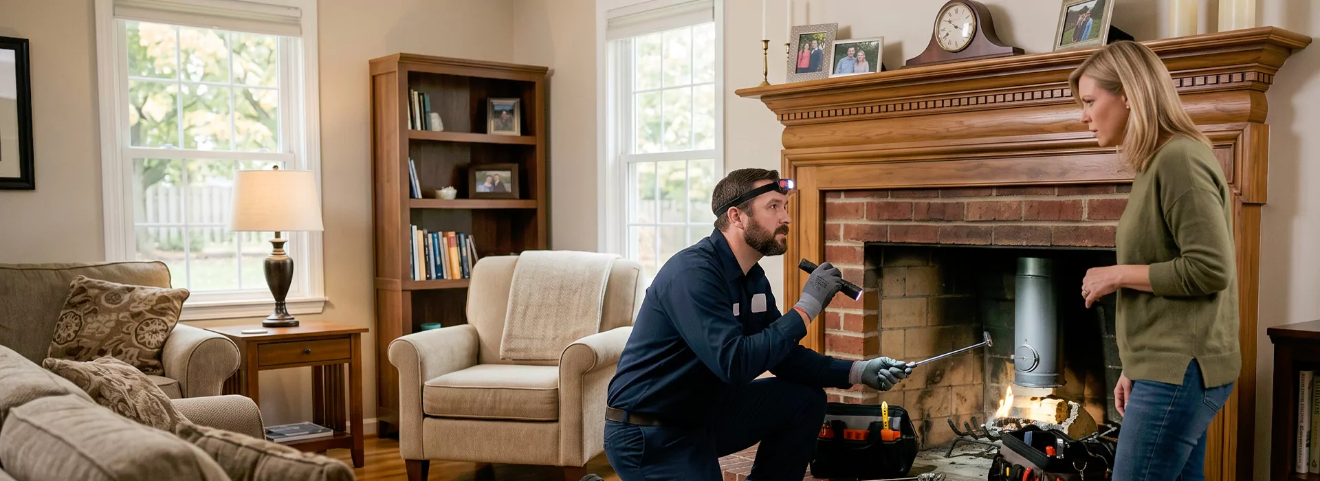 Fireplace Safety Inspection Compton, CA
