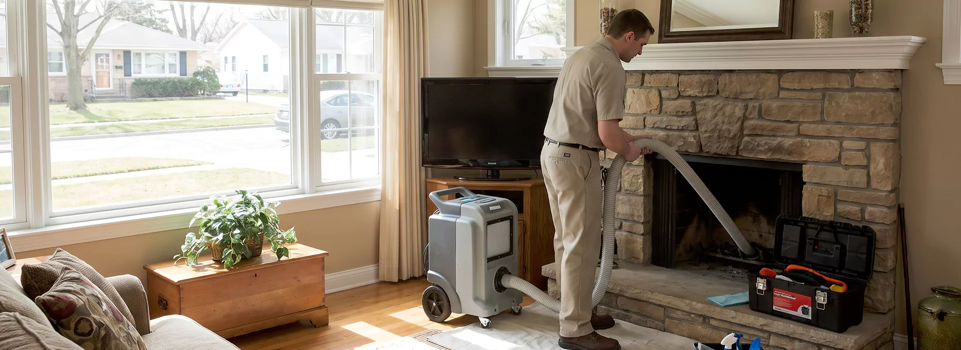 Fireplace Smell Removal in Compton, CA