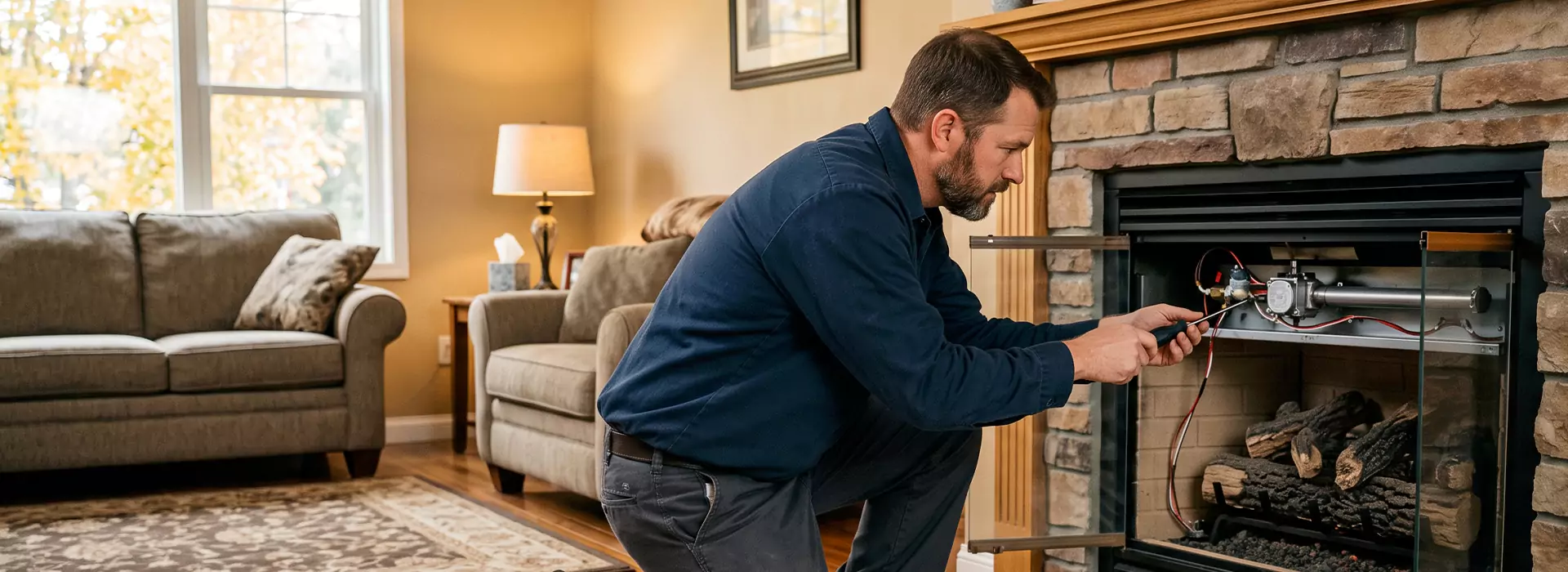 Propane Fireplace Repair in Compton, CA