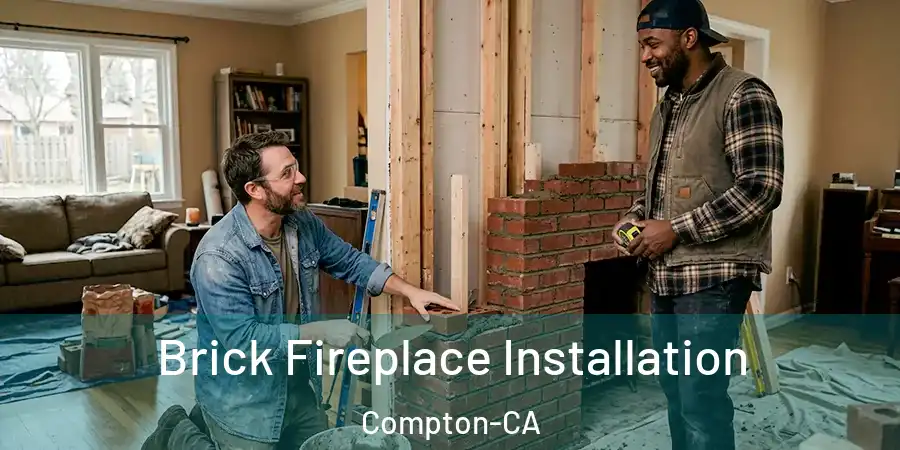  Brick Fireplace Installation Compton-CA