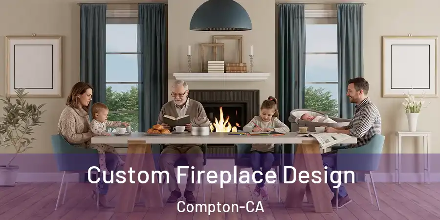Custom Fireplace Design Compton-CA