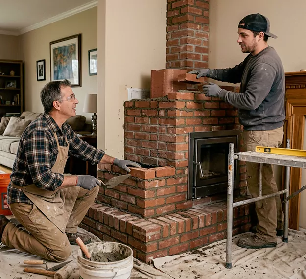 Certified Brick Fireplace Installation Company: Your Local Masonry Fireplace Contractors in Compton, CA