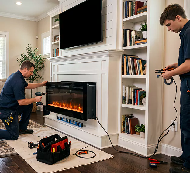 Certified Electric Fireplace Installation Company: Your Local Electric Fireplace Contractors in Compton, CA!
