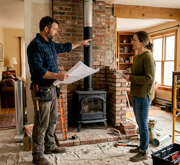 Why Compton Homeowners Choose Our Wood Fireplace Installation Team?