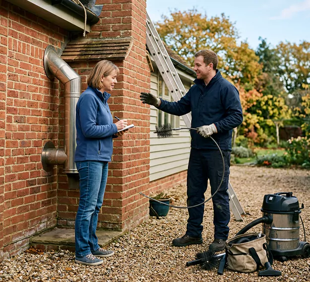 Why Compton Homeowners Choose Our Wood Stove Chimney Services?