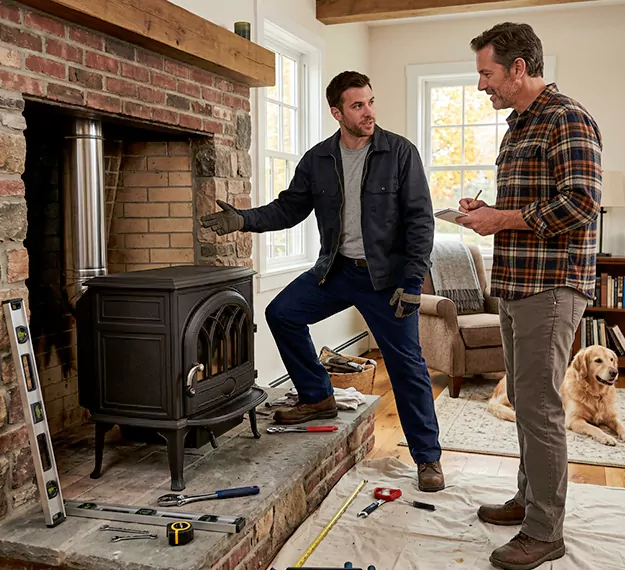 Why Compton Homeowners Choose Our Wood Stove Installation Team?