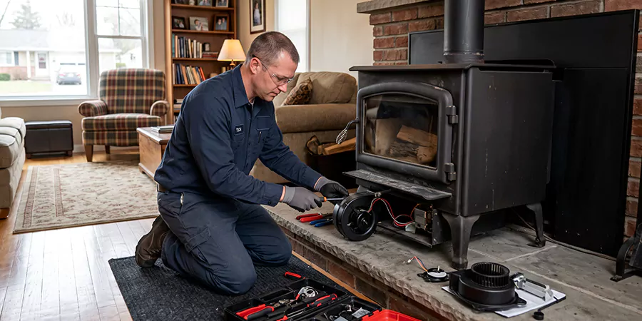Wood Stove and Gas Fireplace Fan Repair Compton