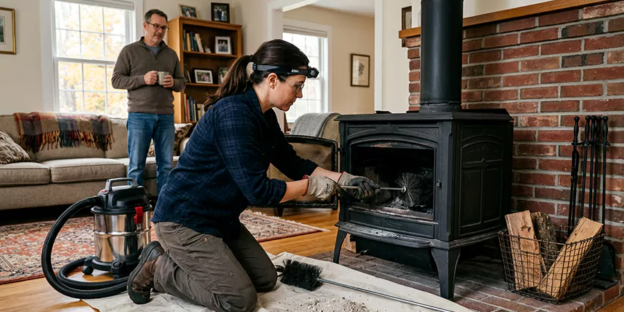 Wood Stove and Pellet Stove Cleaning Service Compton