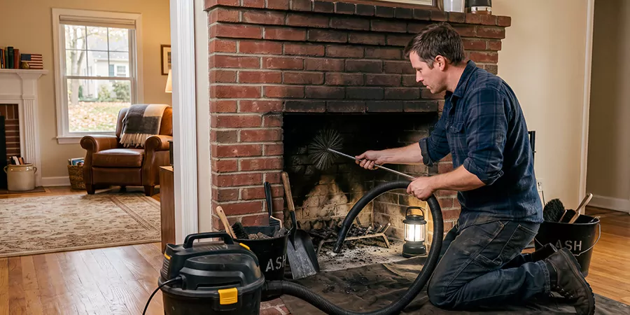 Professional Fireplace Cleaning Compton