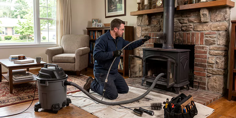 Ventless Fireplace Cleaning Compton