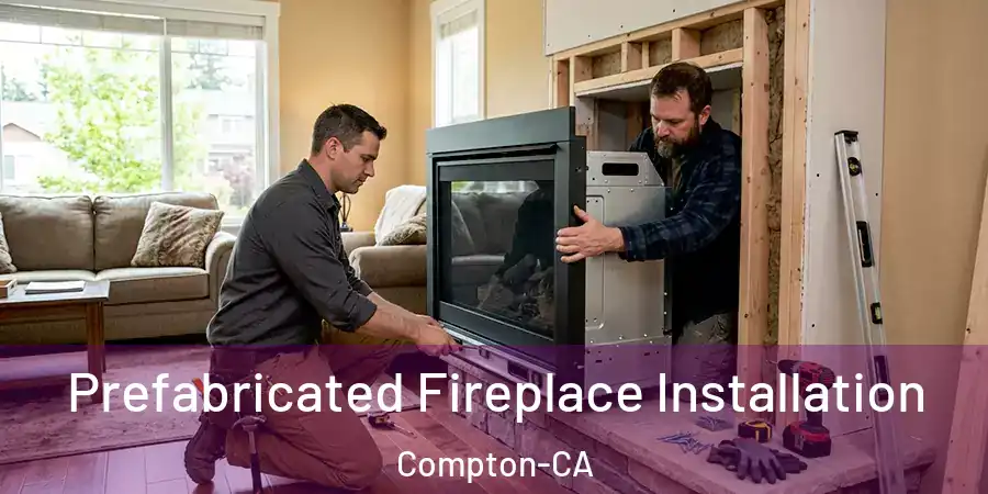 Prefabricated Fireplace Installation Compton-CA